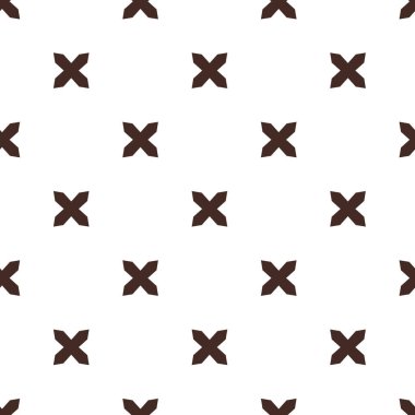 Geometrik süslemeli vektör deseni. Kusursuz tasarım dokusu. 