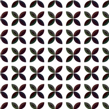 Geometrik süslemeli vektör deseni. Kusursuz tasarım dokusu. 