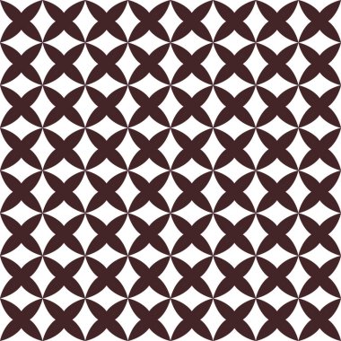Geometrik süslemeli vektör deseni. Kusursuz tasarım dokusu.