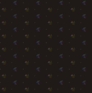 Geometrik süslemeli vektör deseni. Kusursuz tasarım dokusu. 