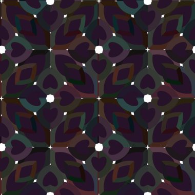 Modern geometrik vektör tasarımı, kusursuz desen çizimi