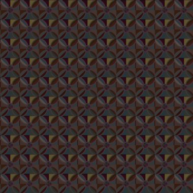 Modern geometrik vektör tasarımı, kusursuz desen çizimi
