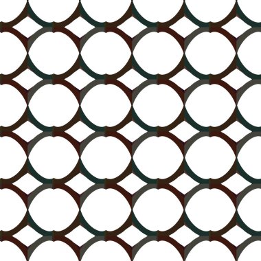 Geometrik süslemeli vektör deseni. Kusursuz tasarım dokusu. 