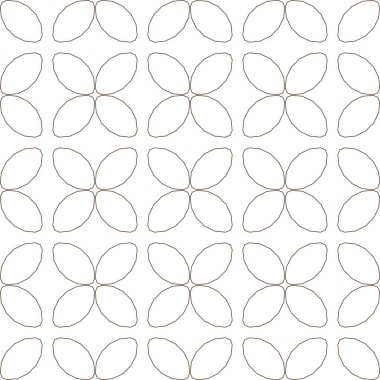 Geometrik süslemeli vektör deseni. Kusursuz tasarım dokusu.