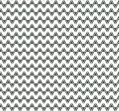 Geometrik süslemeli vektör deseni. Kusursuz tasarım dokusu.