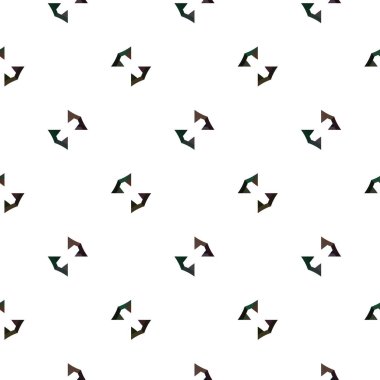 Kusursuz tasarım dokusu. Geometrik süslemeli vektör deseni. 