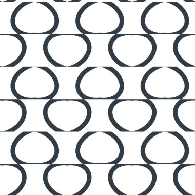 Geometrik süslemeli vektör deseni. Kusursuz tasarım dokusu. 