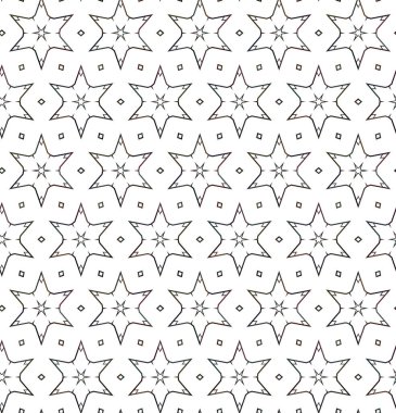 Modern geometrik vektör tasarımı, kusursuz desen çizimi