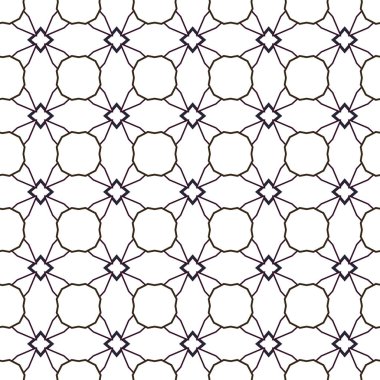 Modern geometrik vektör tasarımı, kusursuz desen çizimi