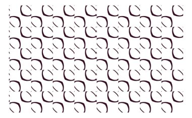 Modern geometrik vektör tasarımı, kusursuz desen çizimi