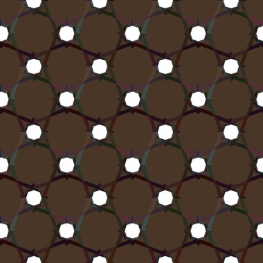 Modern geometrik vektör tasarımı, kusursuz desen çizimi