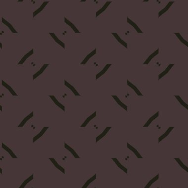 Geometrik süslemeli kusursuz desen. vektör illüstrasyonu