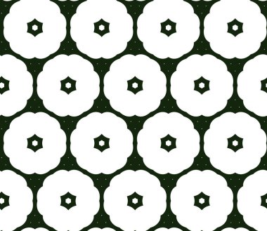 Geometrik süslemeli vektör deseni. Kusursuz tasarım dokusu. 