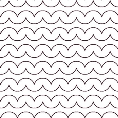 Modern geometrik vektör tasarımı, kusursuz desen çizimi