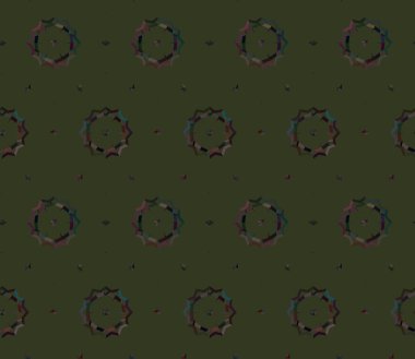 Geometrik süslemeli vektör deseni. Kusursuz tasarım dokusu. 