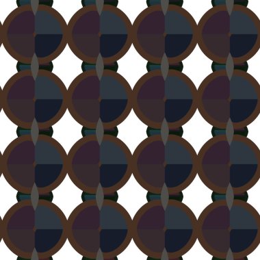 Soyut geometrik şekilli kusursuz desen