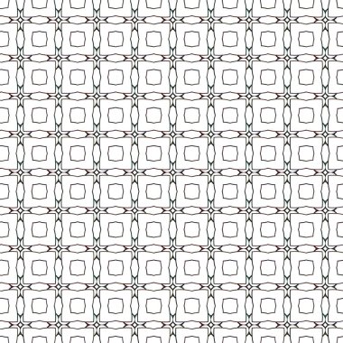 Geometrik süslemeli vektör deseni. Kusursuz tasarım dokusu. 