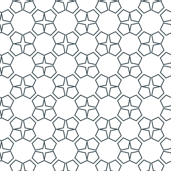 Geometrisches Vektordesign Nahtlose Musterdarstellung — Stockvektor