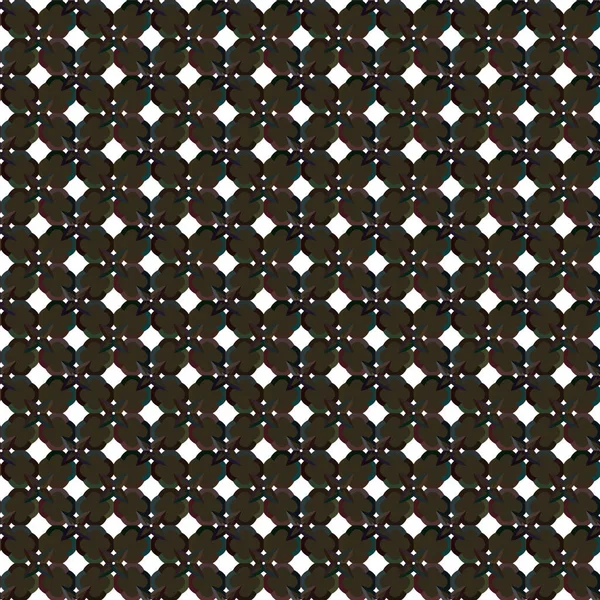 Geometric Ornamental Vector Pattern Seamless Design Texture — Stock Vector