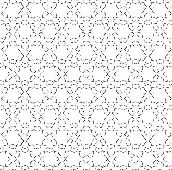 Patrón Vectorial Ornamental Geométrico Textura Diseño Sin Costuras — Vector de stock