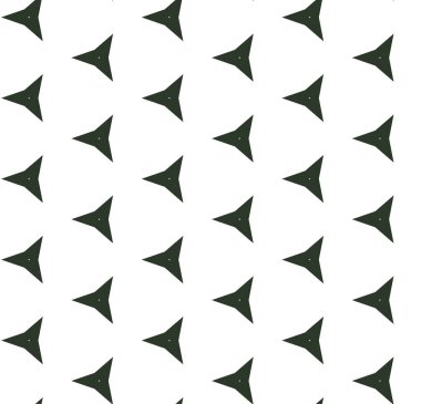 Soyut geometrik süslemeli vektör deseni. Kusursuz tasarım dokusu.