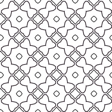Modern geometrik vektör tasarımı, kusursuz desen çizimi