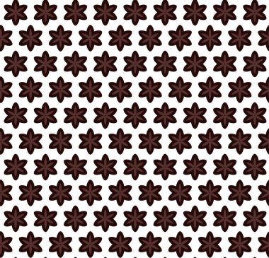 Geometrik süslemeli vektör deseni. Kusursuz tasarım dokusu.