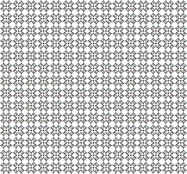 Modern geometrik vektör tasarımı, kusursuz desen çizimi