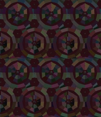 Modern geometrik vektör tasarımı, kusursuz desen çizimi