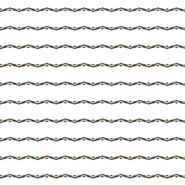 Geometrik süslemeli vektör deseni. Kusursuz tasarım dokusu. 