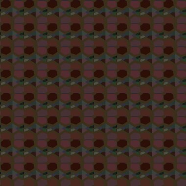 Geometrik süslemeli vektör deseni. Kusursuz tasarım dokusu.