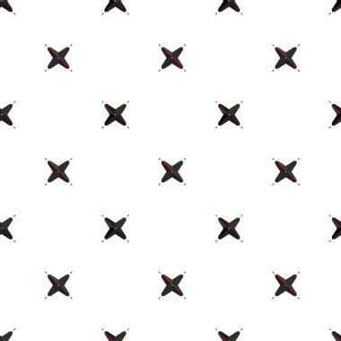 Geometrik süslemeli vektör deseni. Kusursuz tasarım dokusu.