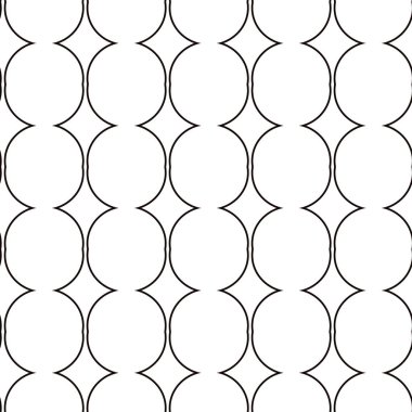 Geometrik süslemeli vektör deseni. Kusursuz tasarım dokusu.