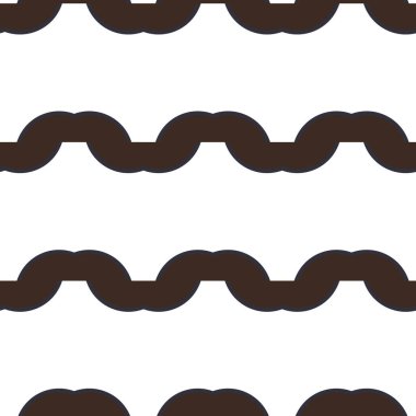 Modern geometrik vektör tasarımı, kusursuz desen çizimi