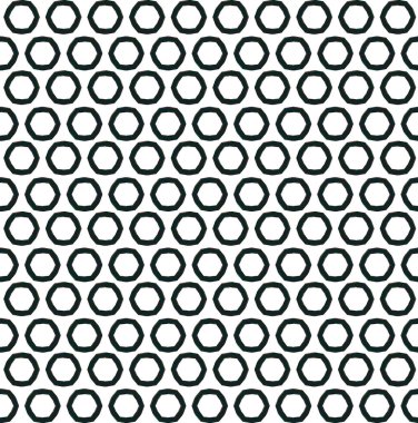 Geometrik süslemeli vektör deseni. Kusursuz tasarım dokusu.