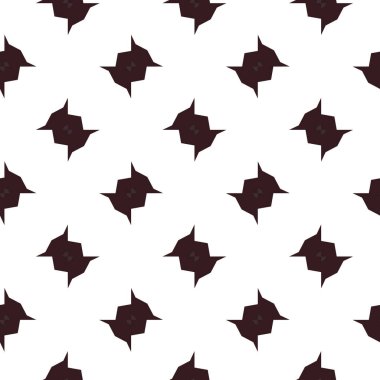 Geometrik süslemeli kusursuz desen. vektör illüstrasyonu