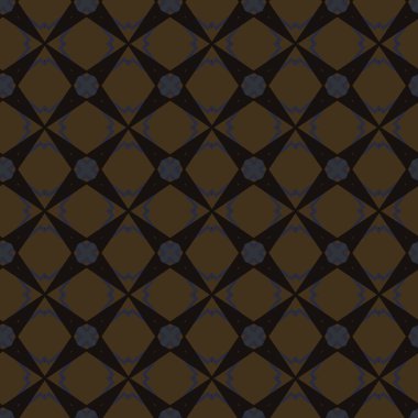 Geometrik süslemeli vektör deseni. Kusursuz tasarım dokusu.