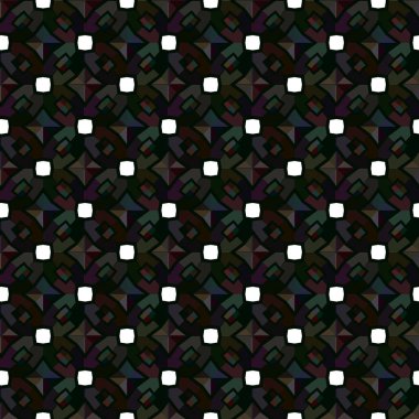 Modern geometrik vektör tasarımı, kusursuz desen çizimi