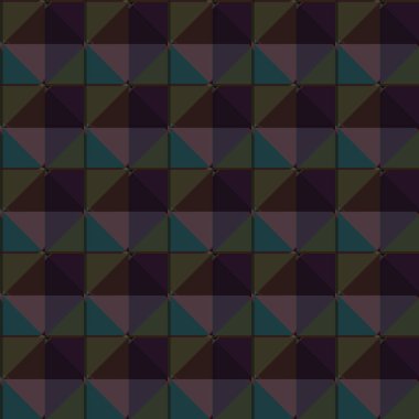 Geometrik süslemeli vektör deseni. Kusursuz tasarım dokusu. 