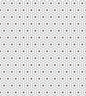 Geometrik süslemeli vektör deseni. Kusursuz tasarım dokusu.