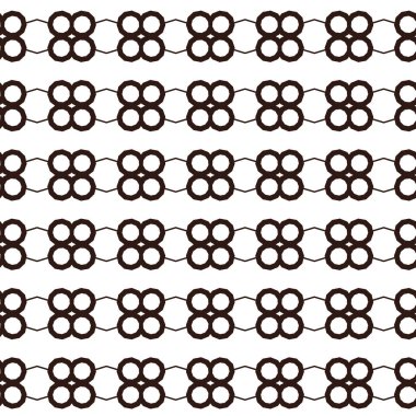 Modern geometrik vektör tasarımı, kusursuz desen çizimi