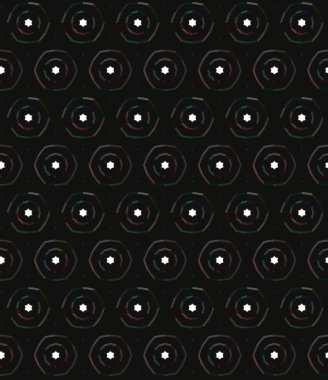 Geometrik süslemeli vektör deseni. Kusursuz tasarım dokusu.