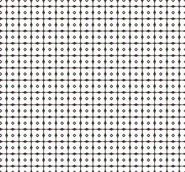 Geometrik süslemeli kusursuz desen. vektör illüstrasyonu