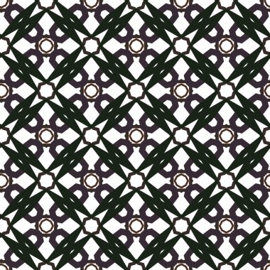 Modern geometrik vektör tasarımı, kusursuz desen çizimi