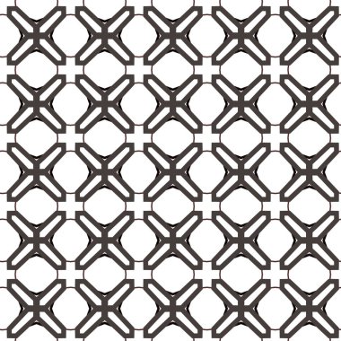 Modern geometrik vektör tasarımı, kusursuz desen çizimi