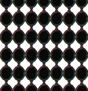 Geometrik süslemeli vektör deseni. Kusursuz tasarım dokusu. 