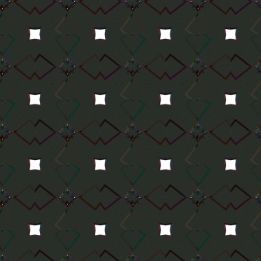 Modern geometrik vektör tasarımı, kusursuz desen çizimi