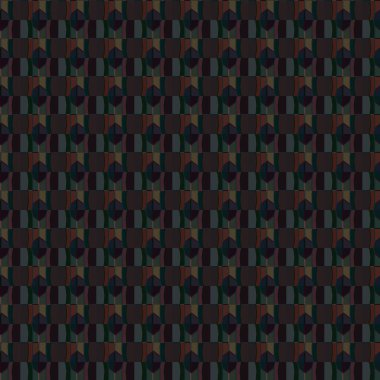 Geometrik süslemeli vektör deseni. Kusursuz tasarım dokusu. 