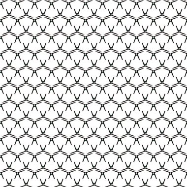 Modern geometrik vektör tasarımı, kusursuz desen çizimi