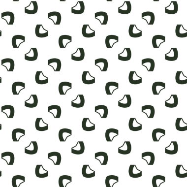 Geometrik süslemeli vektör deseni. Kusursuz tasarım dokusu.